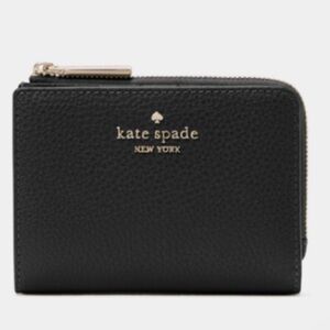 kate spade | Lena Small L zip wallet Black New in packaging